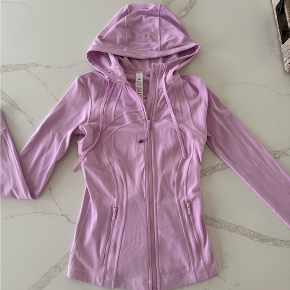 EUC lulu lemon define hooded jacket - size 4 - Picture 1 of 8